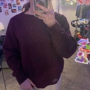 S PINK CREW NECK